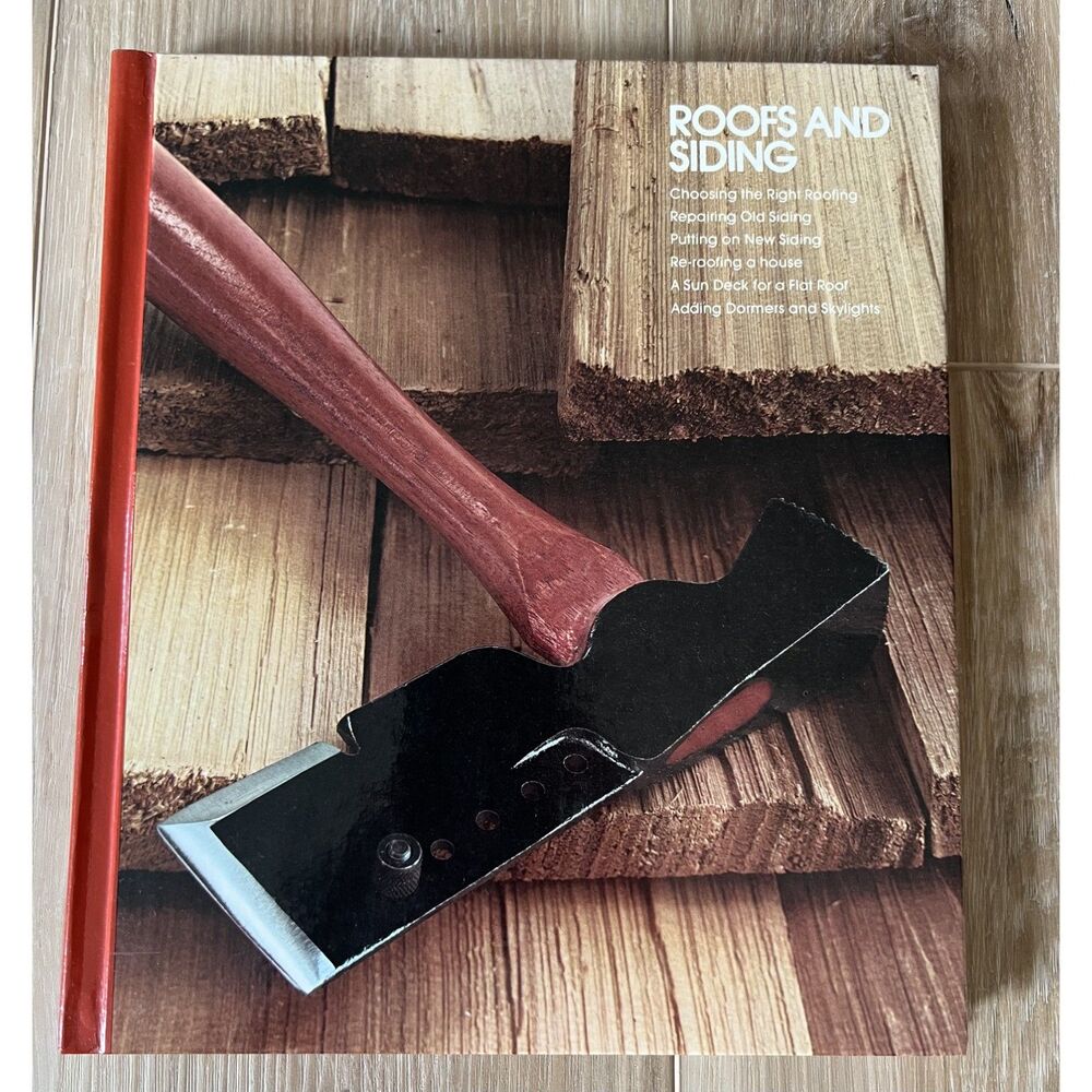 Roofs and Siding Time Life Home Repair & Improvement Series Book Renovation